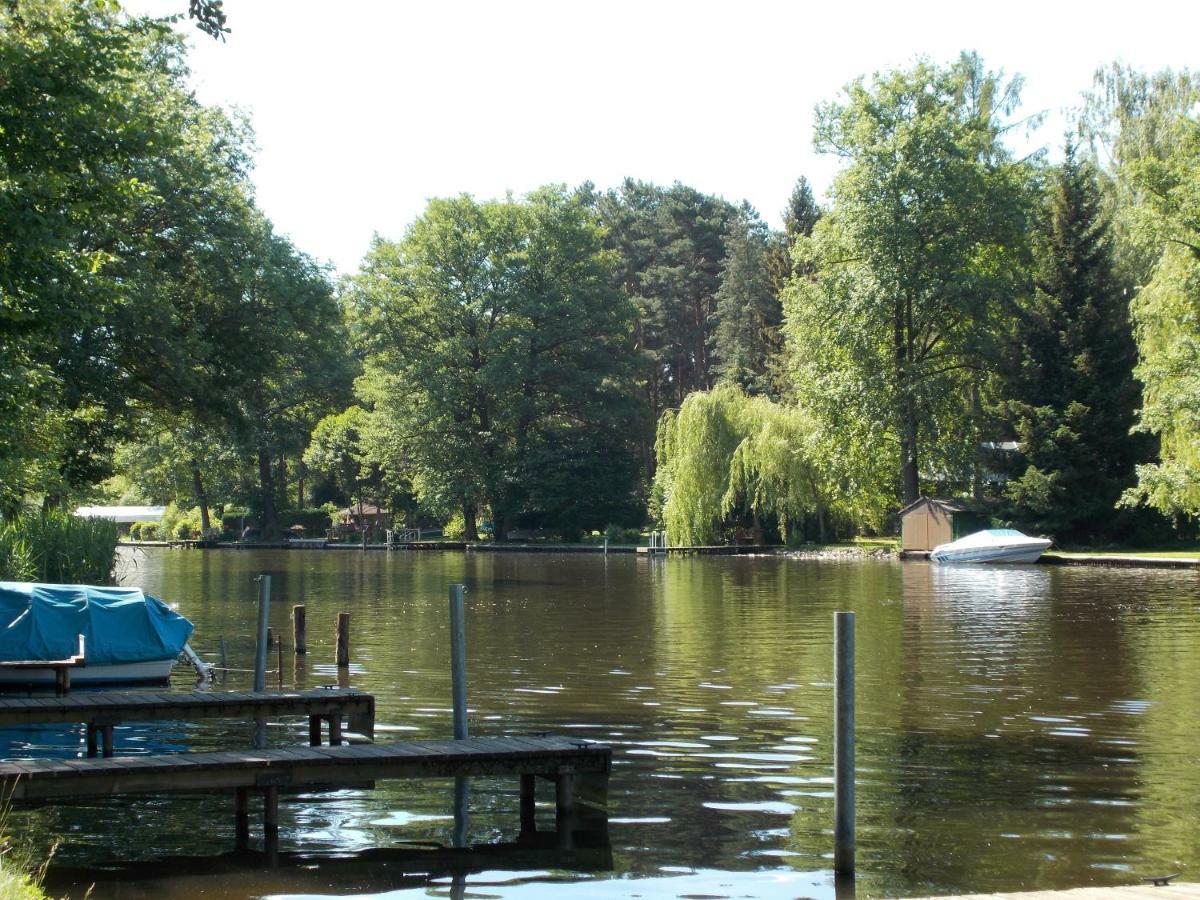 Ferienhaus am Langen See Heidesee Exterior foto