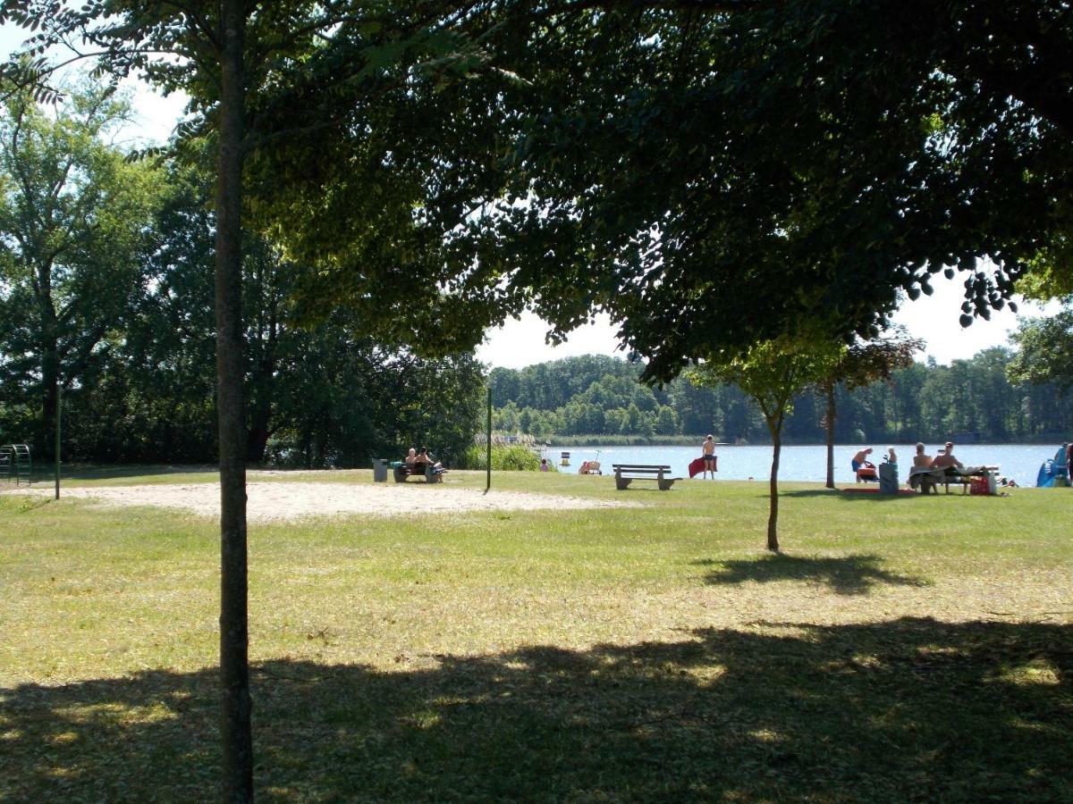 Ferienhaus am Langen See Heidesee Exterior foto